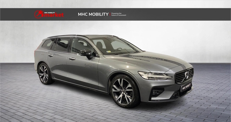 Volvo V60 cena 134900 przebieg: 72857, rok produkcji 2021 z Żabno małe 56